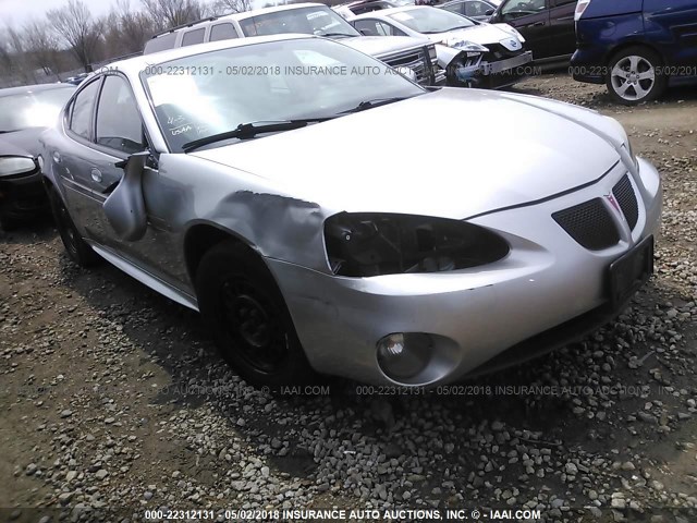2G2WP552381106511 - 2008 PONTIAC GRAND PRIX ვერცხლისფერი ფოტო 1