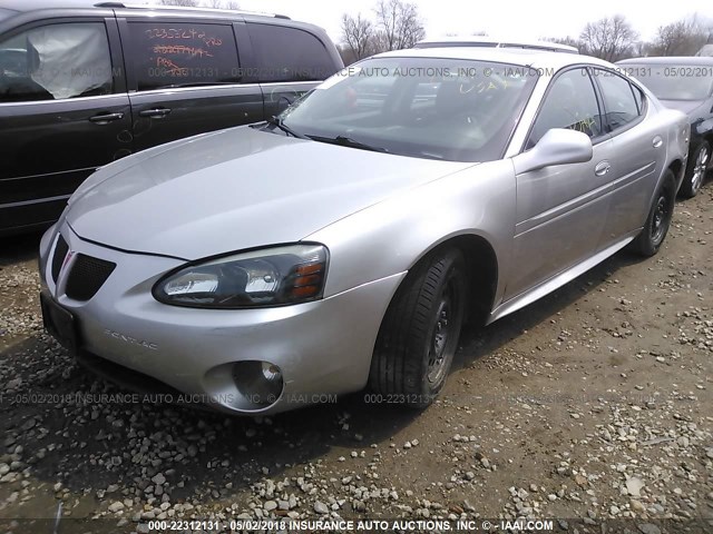 2G2WP552381106511 - 2008 PONTIAC GRAND PRIX ვერცხლისფერი ფოტო 2