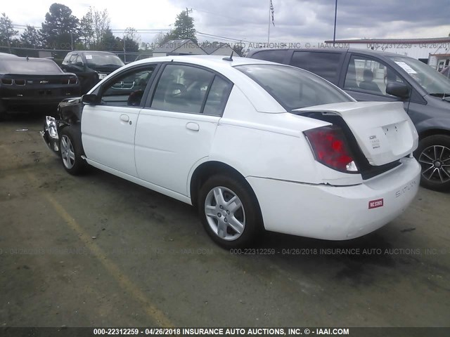 1G8AJ55F36Z144619 - 2006 SATURN ION LEVEL 2 WHITE photo 3