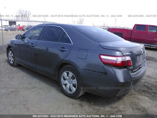 4T1BE46K47U629253 - 2007 TOYOTA CAMRY NEW GENERAT CE/LE/XLE/SE GRAY photo 3