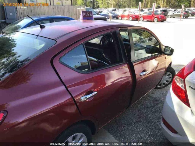 3N1CN7AP5HK421495 - 2017 NISSAN VERSA S/S PLUS/SV/SL BURGUNDY photo 1