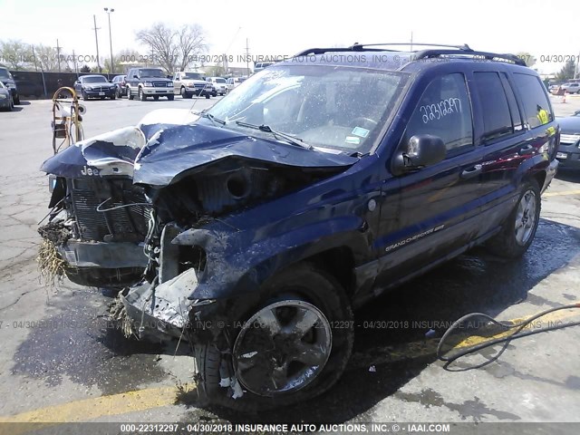 1J4GW48J14C280169 - 2004 JEEP GRAND CHEROKEE LAREDO/COLUMBIA/FREEDOM 海军蓝 照片 2