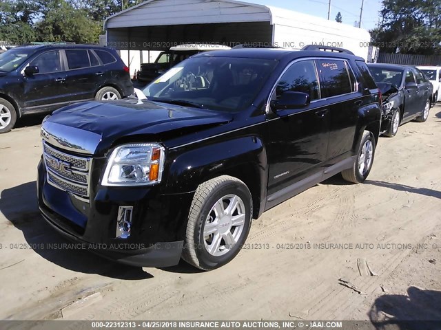 2GKALREK4F6229277 - 2015 GMC TERRAIN SLE BLACK photo 2