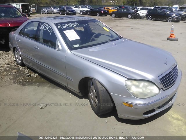 WDBNG83J53A370930 - 2003 MERCEDES-BENZ S 430 4MATIC SILVER photo 1