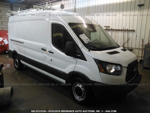 1FTYR2CG9HKA59786 - 2017 FORD TRANSIT T-250 WHITE photo 1