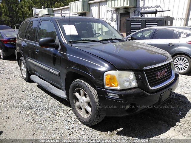 1GKDT13S352166525 - 2005 GMC ENVOY BLACK photo 1