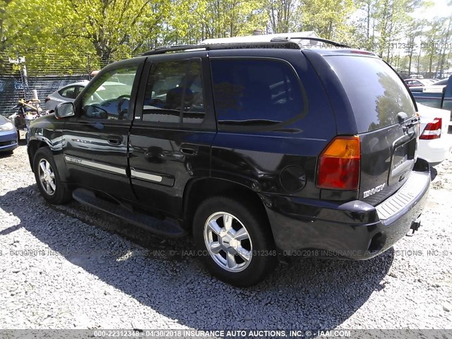 1GKDT13S352166525 - 2005 GMC ENVOY BLACK photo 3