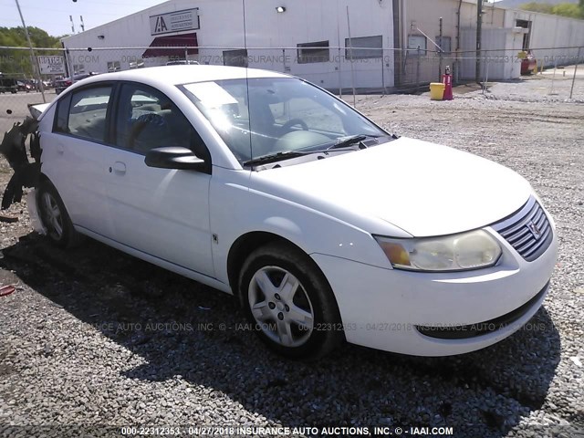 1G8AJ55F26Z137614 - 2006 SATURN ION LEVEL 2 WHITE photo 1