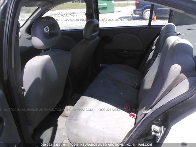 1G8AJ55F26Z137614 - 2006 SATURN ION LEVEL 2 WHITE photo 8