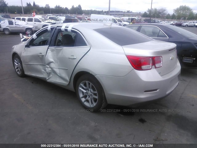 1G11C5SL2FF335534 - 2015 CHEVROLET MALIBU 1LT GOLD photo 3