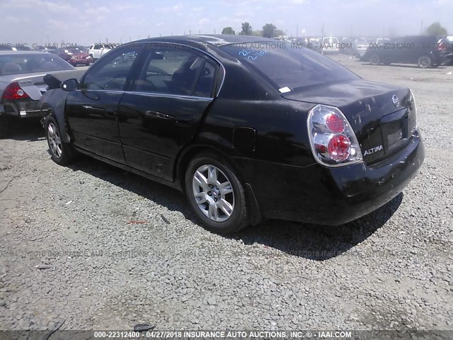 1N4AL11D85C368473 - 2005 NISSAN ALTIMA S/SL BLACK photo 3