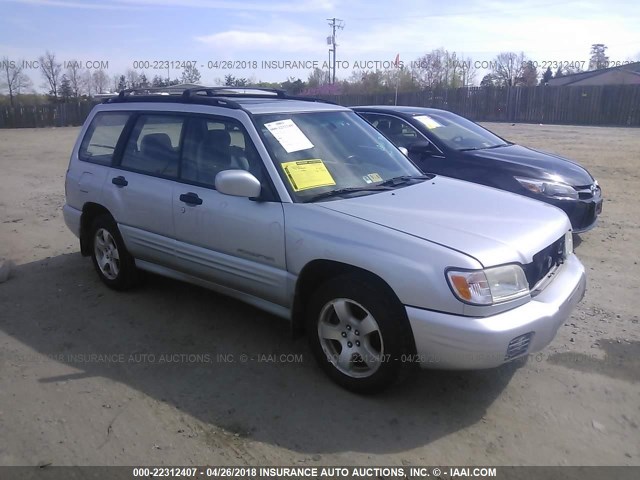 JF1SF65602H732548 - 2002 SUBARU FORESTER S 银色 照片 1