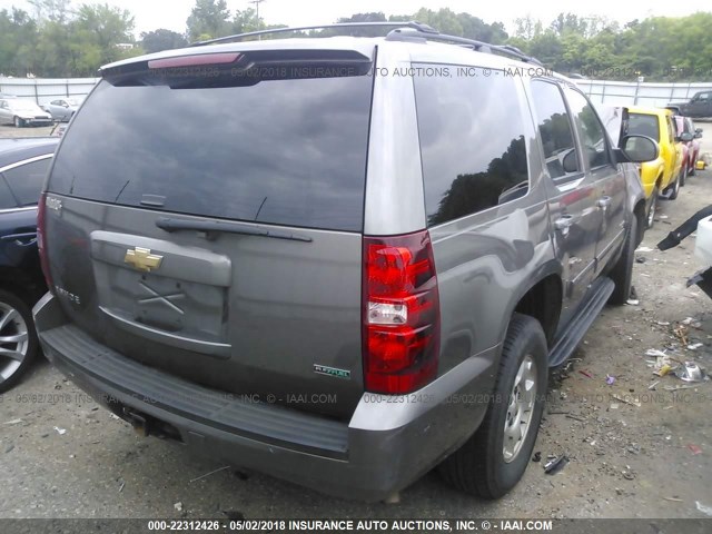 1GNSCAE01BR358258 - 2011 CHEVROLET TAHOE C1500  LS TAN photo 4