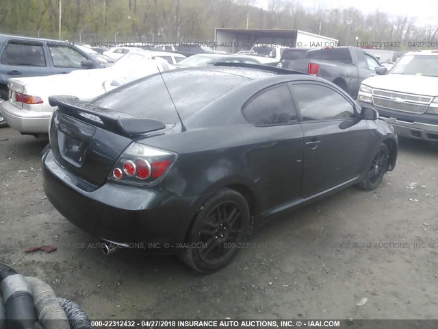 JTKDE167180263471 - 2008 TOYOTA SCION TC GRAY photo 4