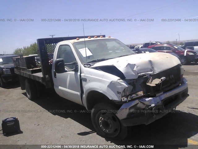 1FDXF46F6XEB52034 - 1999 FORD F450 SUPER DUTY WHITE photo 1