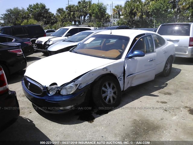 2G4WC532351256040 - 2005 BUICK LACROSSE CX BLUE photo 6