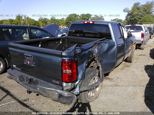 1GTV2UEC0EZ101164 - 2014 GMC SIERRA K1500 SLE GRAY photo 4