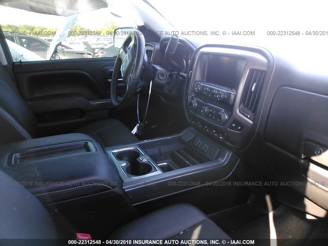 1GTV2UEC0EZ101164 - 2014 GMC SIERRA K1500 SLE GRAY photo 5