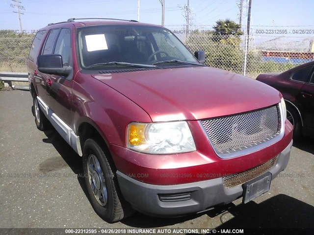 1FMRU15W43LC61290 - 2003 FORD EXPEDITION XLT RED photo 1