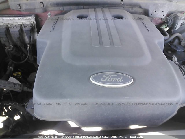 1FMRU15W43LC61290 - 2003 FORD EXPEDITION XLT 红色 照片 10