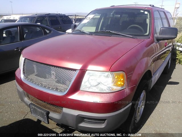 1FMRU15W43LC61290 - 2003 FORD EXPEDITION XLT RED photo 2