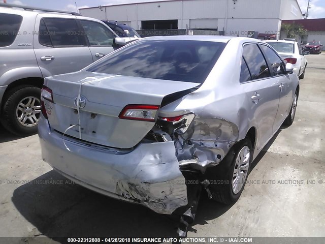 4T4BF1FK3ER354926 - 2014 TOYOTA CAMRY L/SE/LE/XLE 银色 照片 6