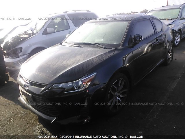 JTKJF5C73F3089572 - 2015 TOYOTA SCION TC 黑色 照片 2