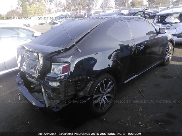 JTKJF5C73F3089572 - 2015 TOYOTA SCION TC 黑色 照片 4