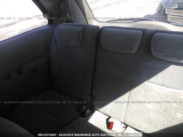 5TDZA23C35S269099 - 2005 TOYOTA SIENNA CE/LE GRAY photo 8