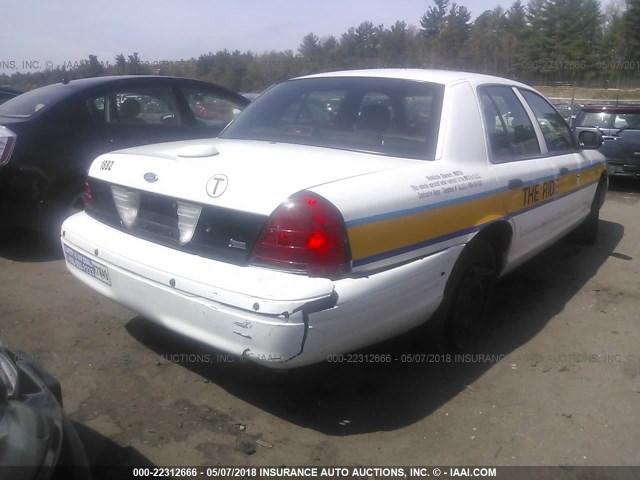 2FAHP71VX9X104405 - 2009 FORD CROWN VICTORIA POLICE INTERCEPTOR WHITE photo 6