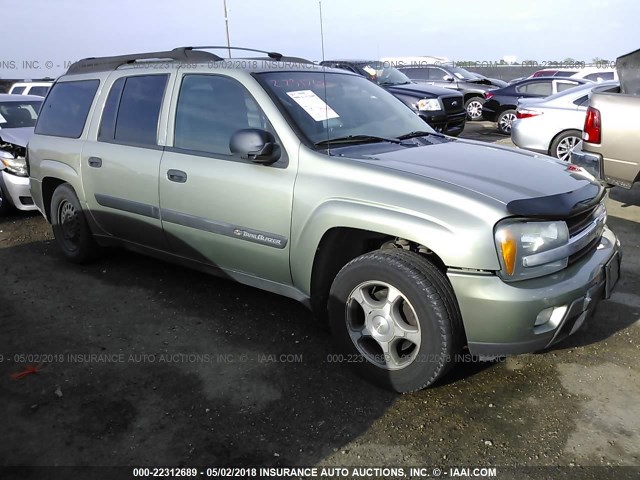 1GNET16S646205554 - 2004 CHEVROLET TRAILBLAZER EXT LS/EXT LT GREEN photo 1