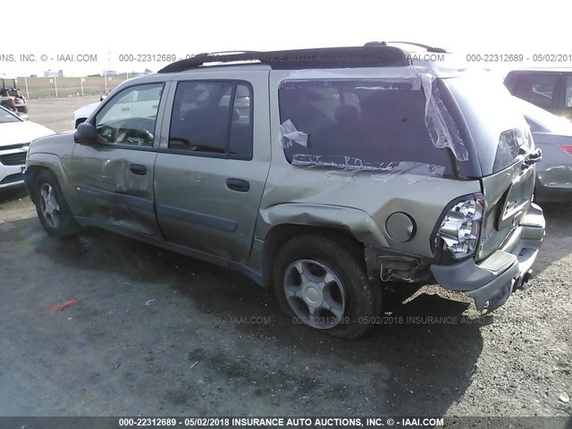 1GNET16S646205554 - 2004 CHEVROLET TRAILBLAZER EXT LS/EXT LT GREEN photo 3