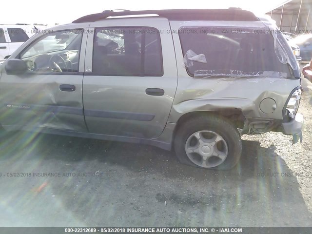 1GNET16S646205554 - 2004 CHEVROLET TRAILBLAZER EXT LS/EXT LT GREEN photo 6