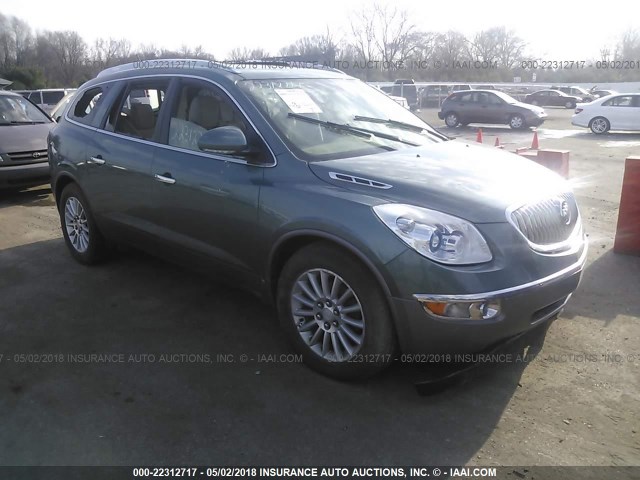 5GAEV23D69J211326 - 2009 BUICK ENCLAVE CXL TEAL photo 1