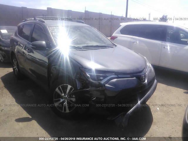 JTMWFREV1JJ170168 - 2018 TOYOTA RAV4 ADVENTURE/XLE 灰色 照片 1