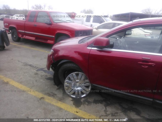 2FMDK39C68BA24366 - 2008 FORD EDGE LIMITED RED photo 6