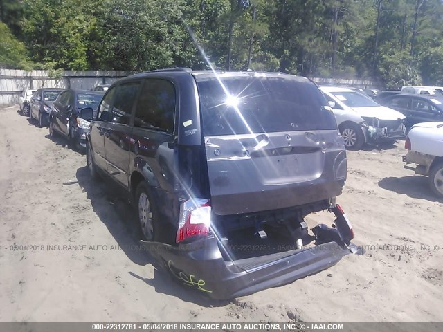 2C4RC1BG3FR637834 - 2015 CHRYSLER TOWN & COUNTRY TOURING GRAY photo 3