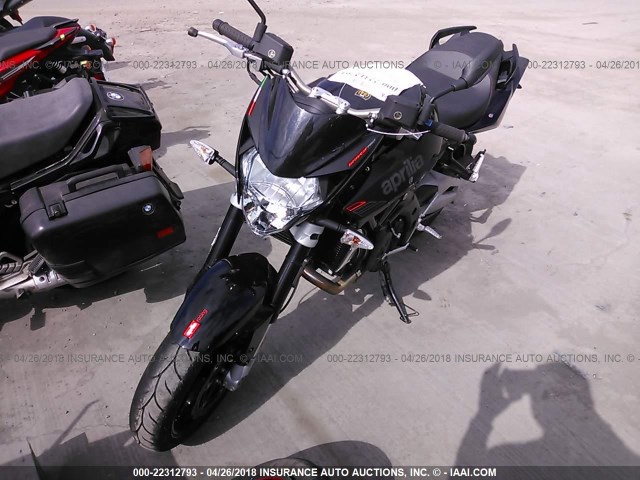 ZD4RAC010GS001571 - 2016 APRILIA SHIVER 750 BLACK photo 2