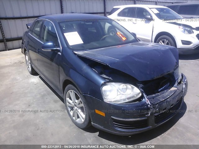 3VWRF71K46M742290 - 2006 VOLKSWAGEN JETTA 2.5 BLUE photo 1