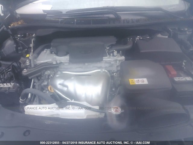 4T1BF1FK4HU742570 - 2017 TOYOTA CAMRY LE/XLE/SE/XSE BLACK photo 10