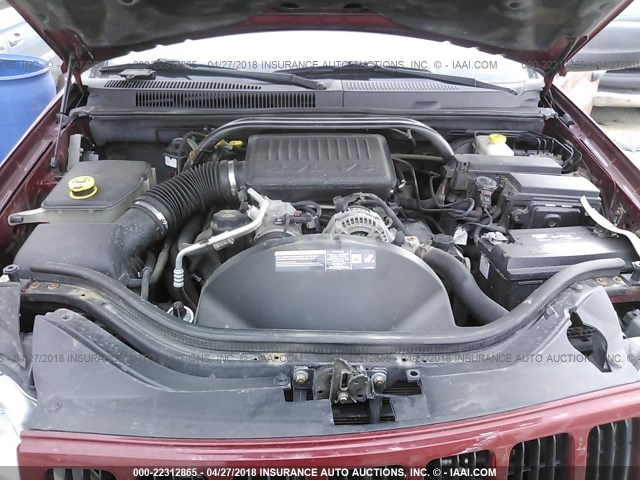 1J4HR48N46C236099 - 2006 JEEP GRAND CHEROKEE LAREDO/COLUMBIA/FREEDOM 红色 照片 10