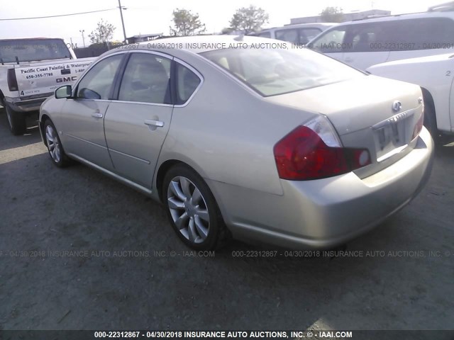 JNKAY01E66M106198 - 2006 INFINITI M35 SPORT SILVER photo 3