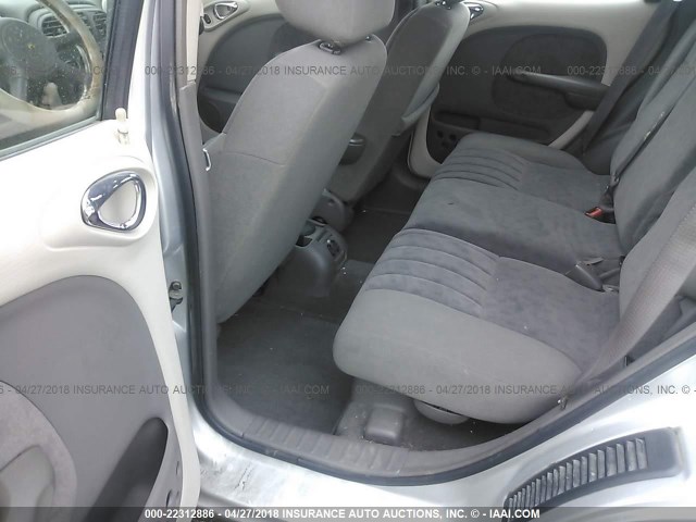 3C4FY48B12T379211 - 2002 CHRYSLER PT CRUISER CLASSIC SILVER photo 8