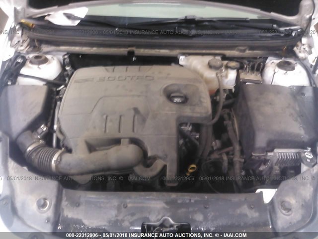 1G1ZB5E11BF356661 - 2011 CHEVROLET MALIBU LS 白色 照片 10