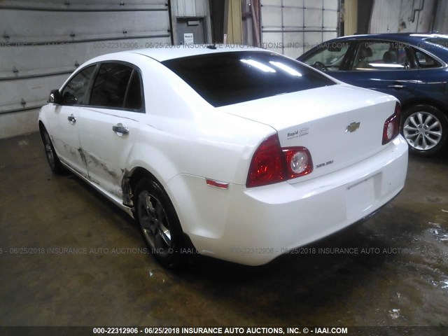 1G1ZB5E11BF356661 - 2011 CHEVROLET MALIBU LS 白色 照片 3