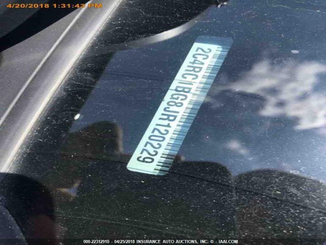 2C4RC1BG8JR120229 - 2018 CHRYSLER PACIFICA TOURING L GRAY photo 12