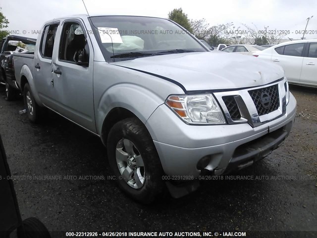 1N6AD0ER6CC482053 - 2012 NISSAN FRONTIER S/SV/SL/PRO-4X SILVER photo 1