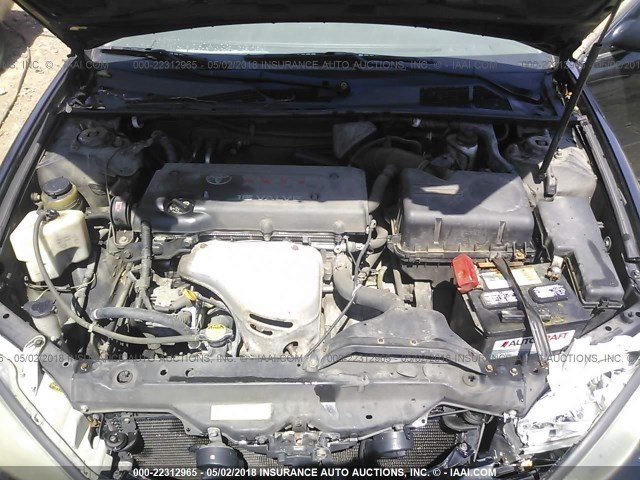 4T1BE32K53U242642 - 2003 TOYOTA CAMRY LE/XLE/SE BLACK photo 10