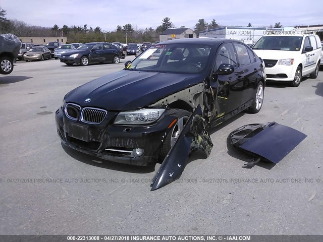 WBAPL33559A404348 - 2009 BMW 335 XI BLACK photo 2