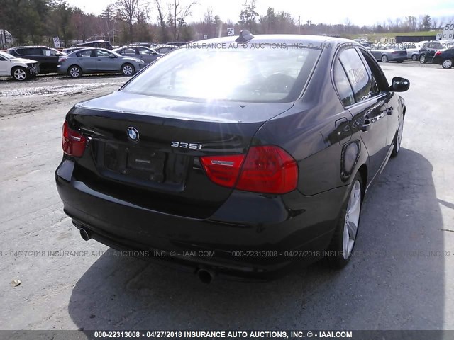 WBAPL33559A404348 - 2009 BMW 335 XI BLACK photo 4